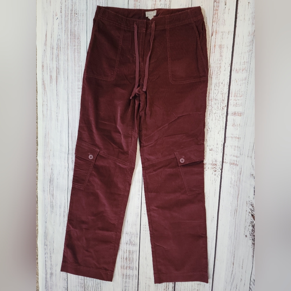 J Jill Corduroy Joggers NWTS S4